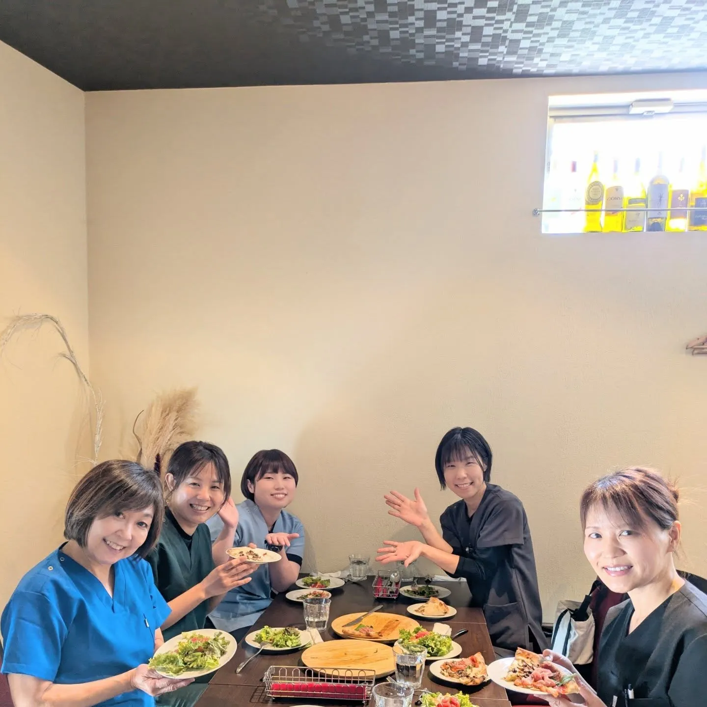 中里OTの歓迎Lunch😋