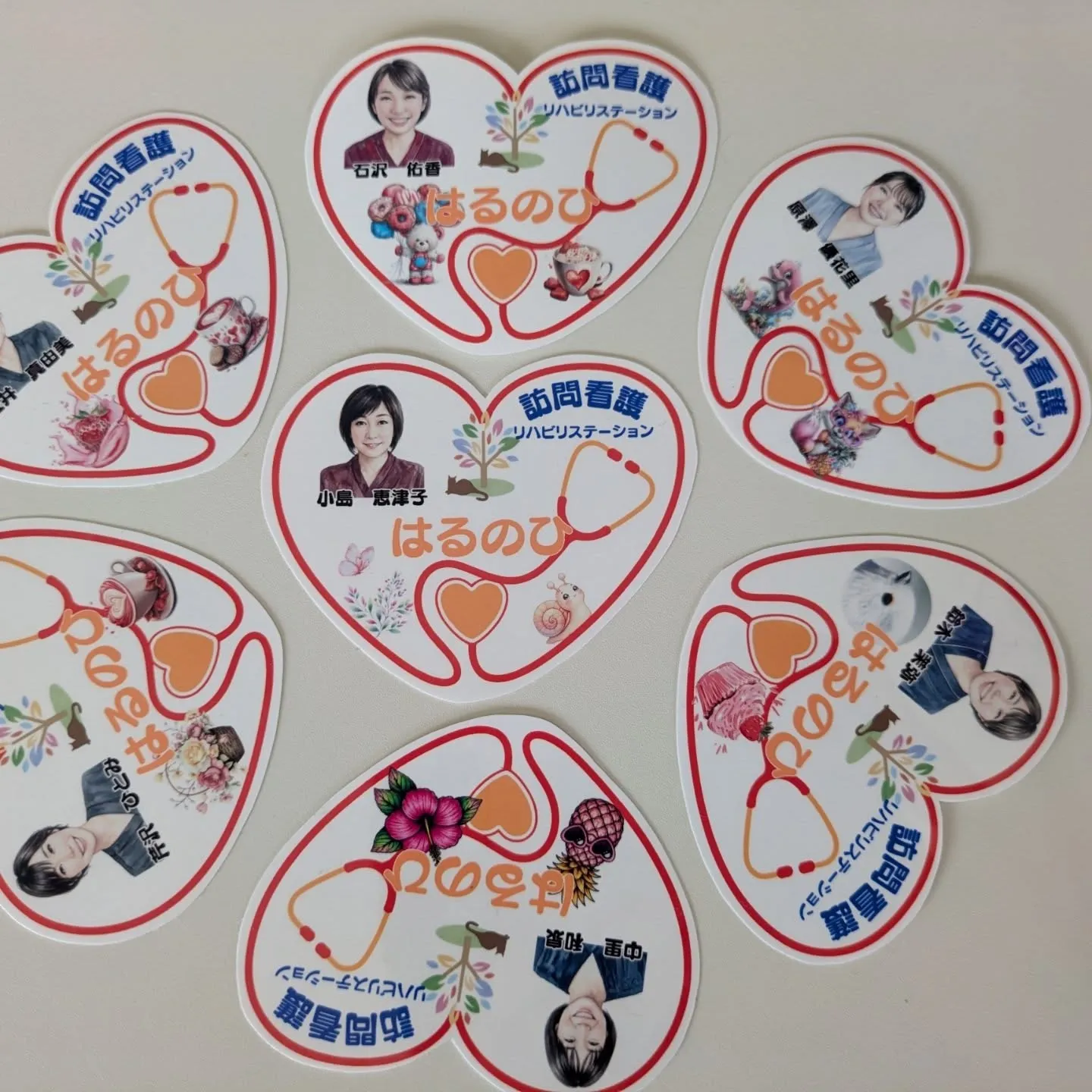 はるのひ　スタッフステッカー❣️